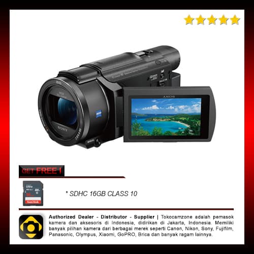 Sony FDR - AXP55 4K Handycam with Built - in projector