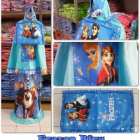 MUKENA ANAK FROZEN BIRU S