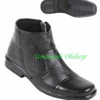 Sepatu Pria Bahan Kulit Boots uo 2009 Zeintin