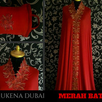 Grosir Mukena Cantik Mewah Elegan Murah Warna Merah Bata