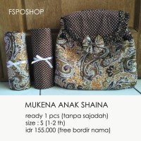 MUKENA ANAK SIZE S