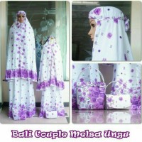 mukena bali couple melisa ungu