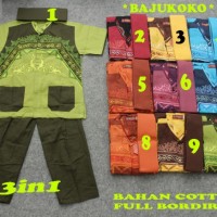 Baju Koko Anak |5-7thn| Baju Muslim Anak | Setelan Baju Koko