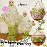 pusat grosir mukena floky katun jepang