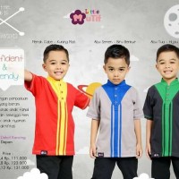 Baju Koko Anak LMB 16 (Size 2, 4) / Little Mutif Boy 16