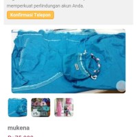 Mukena parasut loufie