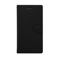 Mercury Fancy Diary Samsung Galaxy S7 G930 - Hitam/Hitam