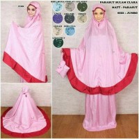 exclusive mukena dewasa parasut jumbo sulam loufie