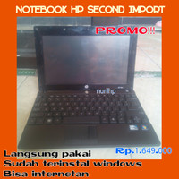 NOTEBOOK HP SECOND MURAH / NETBOOK BEKAS IMPORT MULUS/ LAPTOP SURABAYA