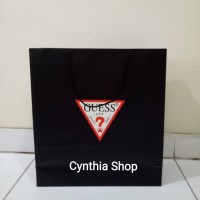 Jual Paperbag original guess sedang tas kantong kertas karton paper bag Murah