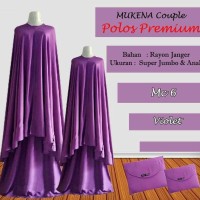 Mukena Bali Couple Polos Premium