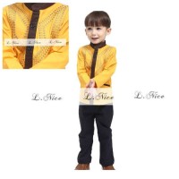 L-Nice Koko Set / Setelan Baju Koko Anak Import