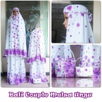 Mukenah Rukuh MUKENA BALI MELSA UNGU (DEWASA)