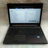 Laptop workstation murah hp elitebook 8570w core i7