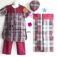 Promo Baju Koko Anak Yandet Labella KA27 GMY Pendek - 0223 Terlaris