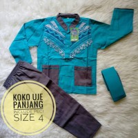 BAJU MUSLIM / KOKO UJE PENDEK / ANAK LAKI2 SIZE M
