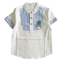 Cutevina~Boys Fashion Shirt / Kemeja Model Koko Anak 2-9th (GZ17025)