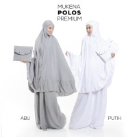 Mukena Dewasa Rayon Polos Premium