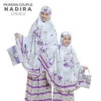 MUKENA BALI COUPLE NADIRA UNGU
