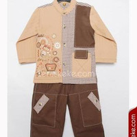 baju muslim anak laki laki model koko merk keke