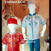 Good Quality . . Stelan Baju Koko Anak Bahan Dannis Murah... ! ! ! ! !