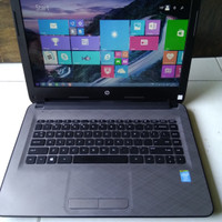 Laptop Second / Bekas HP 14 Core i3-4005U win 8 Ori