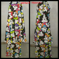 Mukena Anak/Mukena Dewasa Katun Premium Karakter Lucu Mikey Fiesta