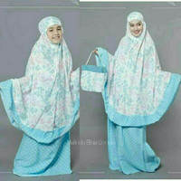 MUKENA BALI SAKURA COUPLE IBU DAN ANAK