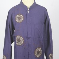 Baju Koko Anak Warna Ungu Lengan Panjang/ Fashionable/ Keren