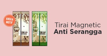 Jual Tirai / Gorden Magnet Anti Nyamuk - Harga Tirai