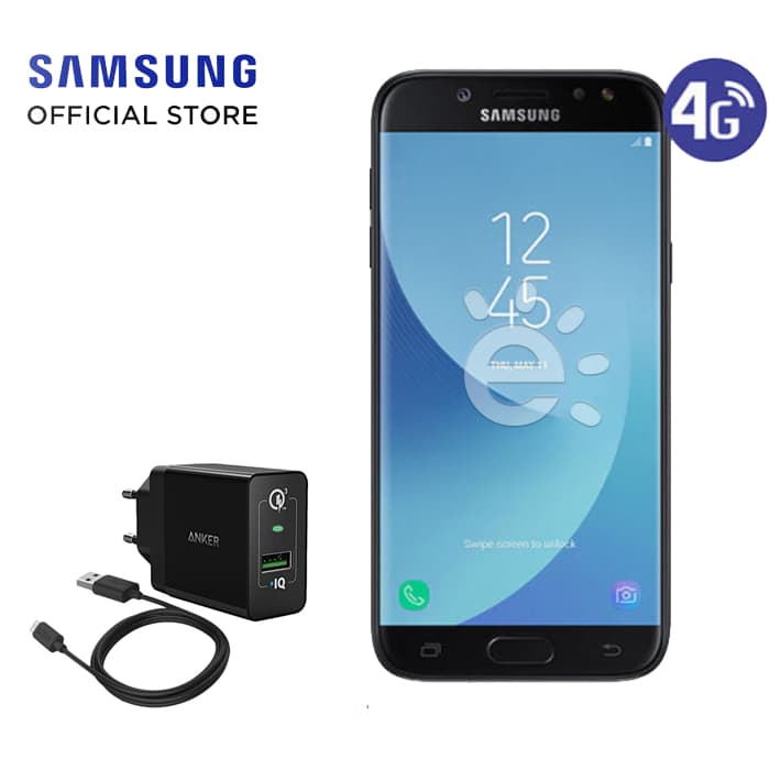 Samsung Galaxy J5 Pro Black Bonus Free Anker PowerPort