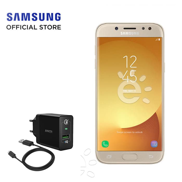 Samsung Galaxy J5 Pro Gold Free Anker PowerPort